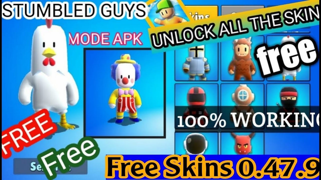 Cheats] Stumble Guys Hack 999k gems Mod all skins unlocked