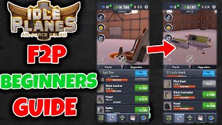 Get the right Start! Tips and Tricks for New Players // Idle Planes Air Force Squad Beginners Guide screenshot 3