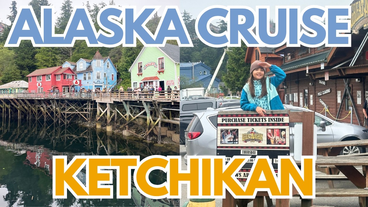 Ketchikan, Alaska Port Day on NCL Bliss | Ward Cove, Lumberjack Show & Deck 8 Waterfront Ship Tour