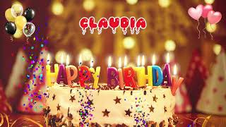 CLAUDIA Happy Birthday Song – Happy Birthday to You