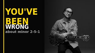 You've Been Treating Minor 2-5-1 Wrong (They're the Same Engine) #junewonchoi #voiceleading #jazz