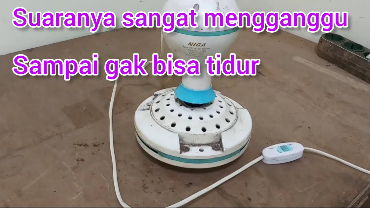 Kipas gantung suaranya berisik