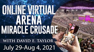 Apostle David E. Taylor - Virtual Arena Crusade Trailer!