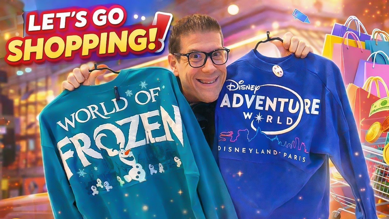 Disneyland Paris Update - ERSTES Merch aus der Disney Adventure World & der World of Frozen ❄️🏰