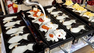 A special recipe completed after research! Special Fish shaped bread - Korean street food