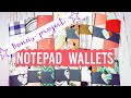 ☆Bonus Project☆ Craft Fair Idea #9:  Notepad Wallets! | 2018