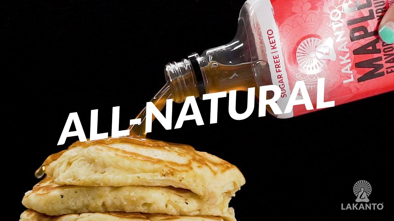 SugarFree Keto Maple Flavored Syrup (Made with Monk Fruit) YouTube