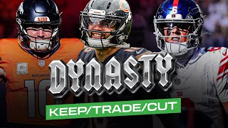 Dynasty Keep/Trade/Cut + Skatt's Helmet | Dynasty Fantasy Football 2025