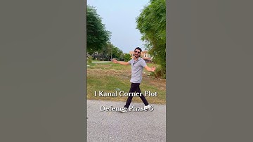 1 Kanal Corner Plot For Sale In Dha Phase 6 Lhr +92 321 7002114 #dhalahore #realestate #property