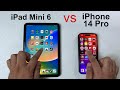 Iphone 14 pro vs ipad  mini 6  speed test