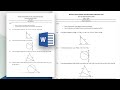 How to create Geometry Question paper in Microsoft Word 2019 || How to make exam paper in ms word