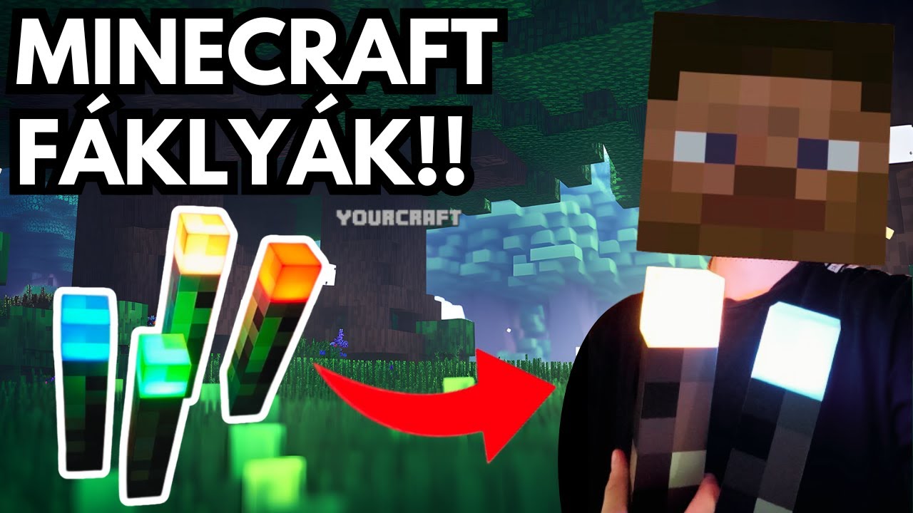 A LEGMENŐBB MINECRAFT FÁKLYÁK! 🔥🌳 - YouTube