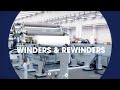 Acelli ewind nonwoven winders  rewinders short