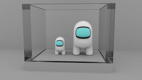 Among Us Game Character - Autodesk Maya 2020