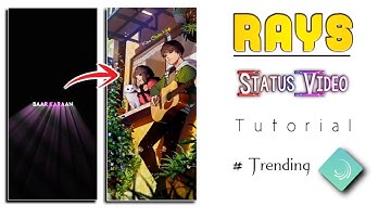 How to Make Rays Scan Animation status video | status video kaise banaye | technicalmahatma