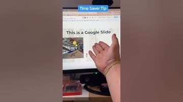 the absolute easiest way to insert a photo into google slides!