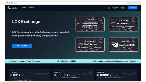 How to trade on LCX Exchange