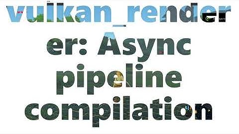 yuzu vulkan renderer Async pipeline compilation