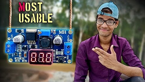 Setting Up The LM2596 DC to DC Step Down Buck Converter || Step Down Adjustable Power Supply
