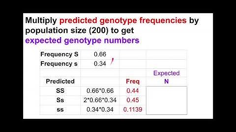 Deviations from Hardy Weinberg Equilibrium  - Natural Selection