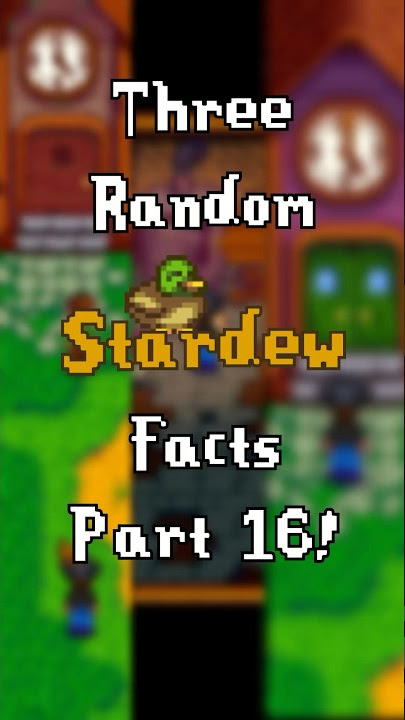 How to Speedrun the Hat Mouse in Stardew Valley! #stardewvalley #shorts 