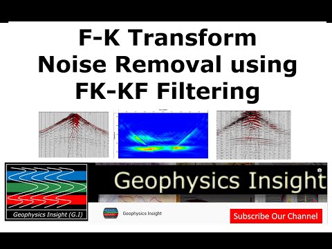 F-K Transform | Frequency-Wave number | Noise Removal