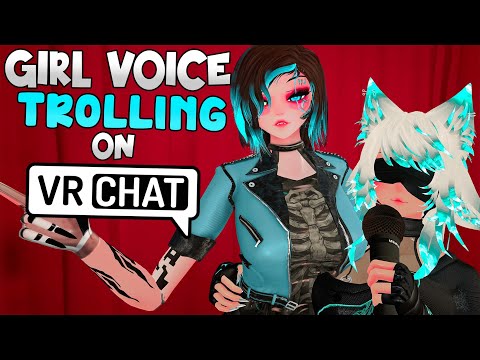 "Your Superpower is FLUSTERING People!" / Girl Voice Trolling On VRChat! (Ft. Druew)