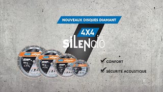 Confort & sécurité acoustique sur vos chantiers : 4x4 Silencio, la nouvelle gamme de disques diamant screenshot 2