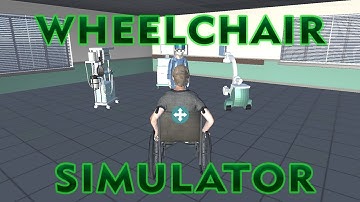 Wheelchair Simulator Game | Wheelchair game made in Unity | Unity Hospital Scene