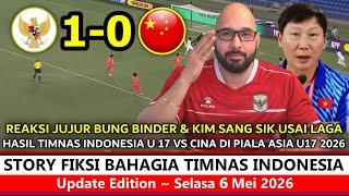 Kemenangan Istimewa‼️Reaksi Jujur Binder & Vietnam Usai Hasil Timnas Indonesia U17 Vs China Really❓