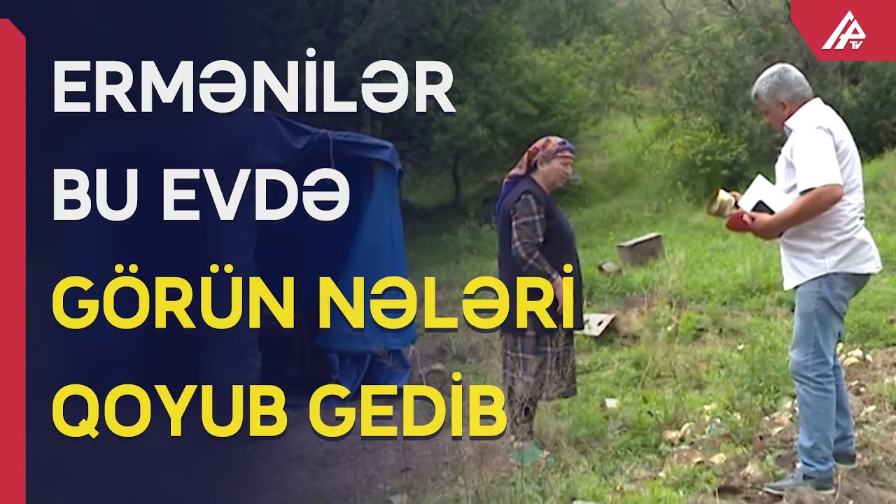 Ermənilərin təlim mərkəzinə çevirdiyi evdən REPORTAJ - APA TV
