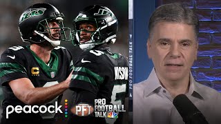 Aaron Rodgers-led Jets 'keep season alive' in TNF win vs. Texans | Pro Football Talk | NFL on NBC