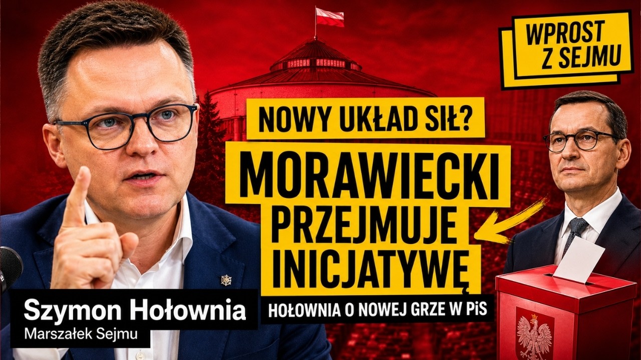 Miniatura: WIELKI WSTRZĄS NA PRAWICY! Hołownia...