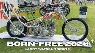 CHOPPERS! Harley-Davidson Knucklehead at Born-Free #DicEtv