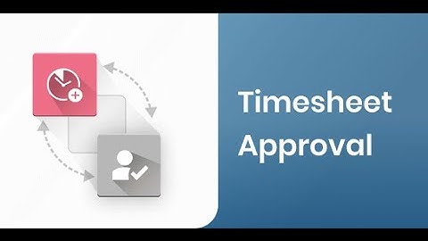 Odoo Apps - HR Timesheet Approval | Odoo 15