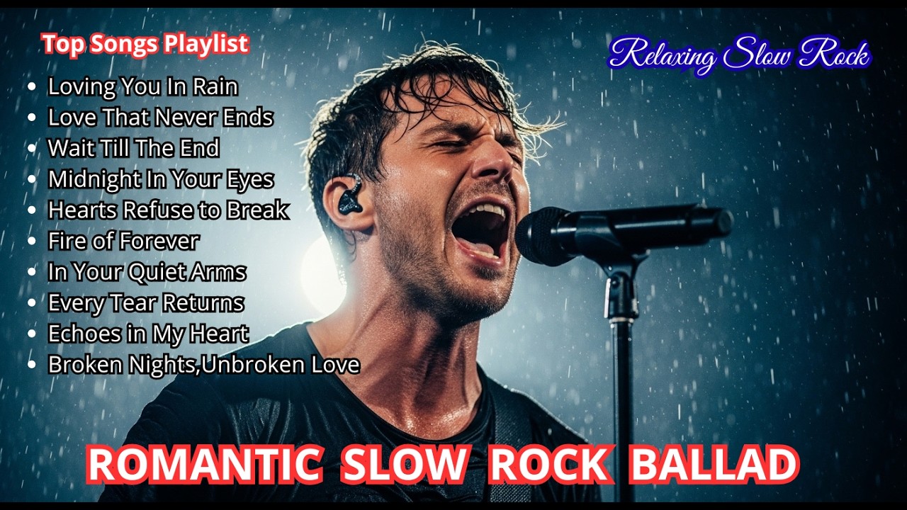 🎸EMOTIONAL SLOW ROCK PLAYLIST 2026 |🎶BEST SOFT ROCK BALLADS - AMERICAN ROCK SONGS