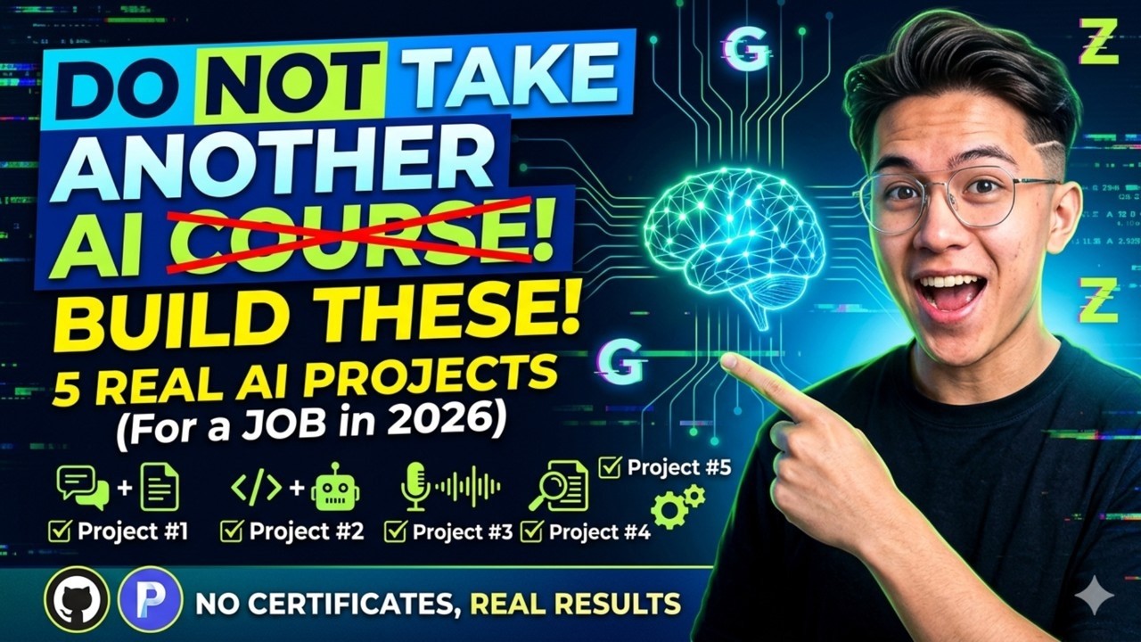 5 AI Projects That Will Get You Hired in 2026 (Skip Courses, Build This ...