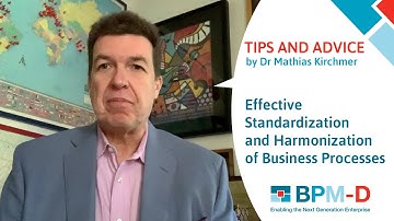 Effective Standardization and Harmonization