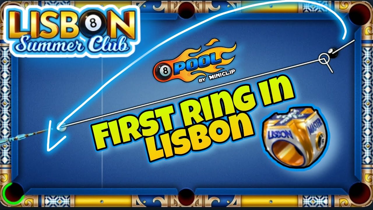 8 BALL POOL - FIRST RING IN NEW LISBON TABLE || ITS SHIVAM !!! ❤️🎱