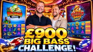 We Risked £900 Chasing MAX BET Bonuses on Big Bass & Bigger Bass Bonanza! screenshot 5