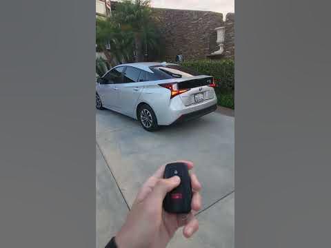 2019 Toyota Prius Limited Alarm Demo - YouTube