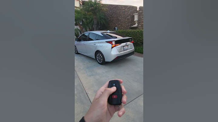 2019 Toyota Prius Limited Alarm Demo