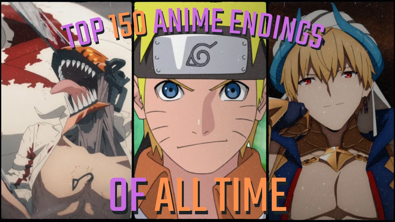 Top 150 Anime Endings of ALL TIME - Packras