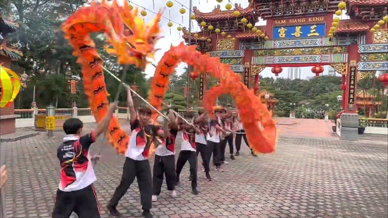 大年初九 | 👍👍👍世界龍王 | 耶耶亚哇洪仙大帝庙舞龙队 @ 三善官 Sam Siang Keng, Johor Bahru