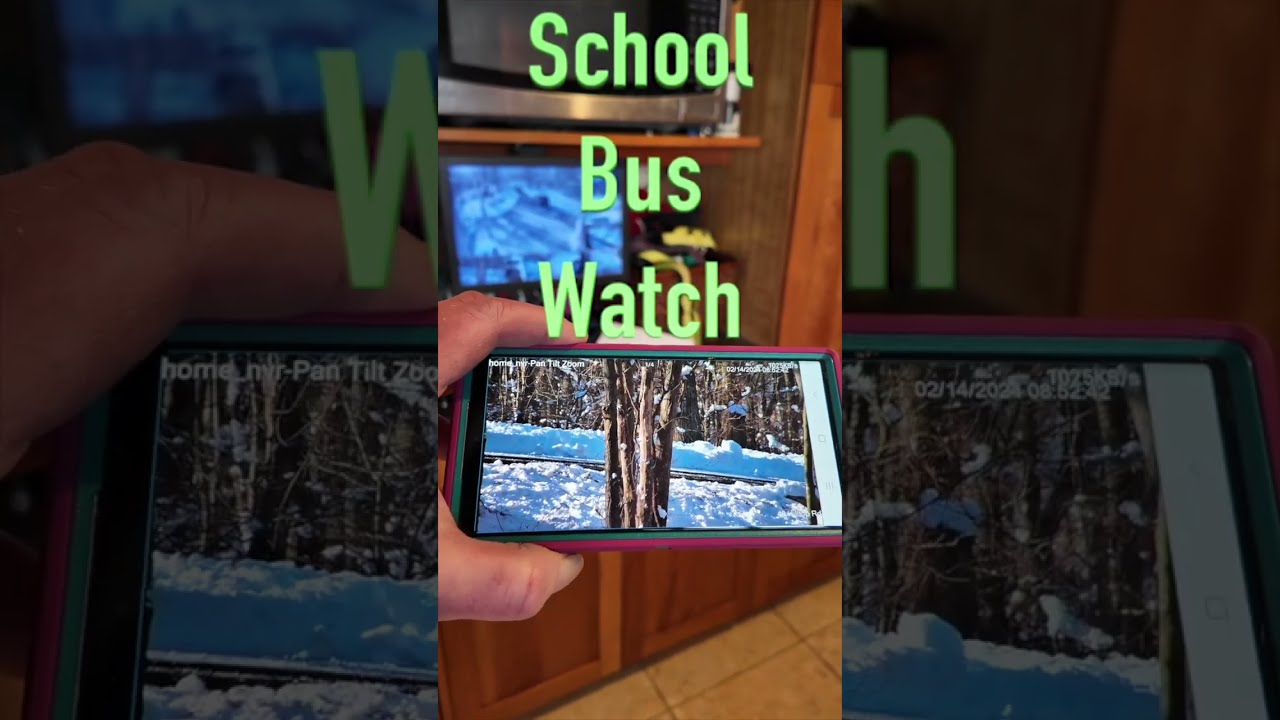 IP Camera System to WATCH FOR KIDS SCHOOL BUS