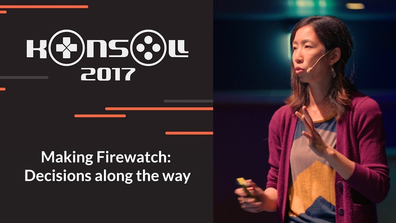 Konsoll2017: Jane Ng - Making Firewatch: Decisions along the way