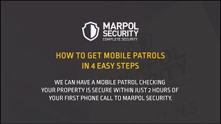 Mobile Patrols by Marpol Security