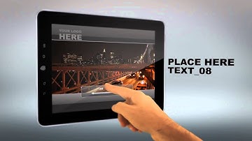 After Effects Template My iPad Catalog Download