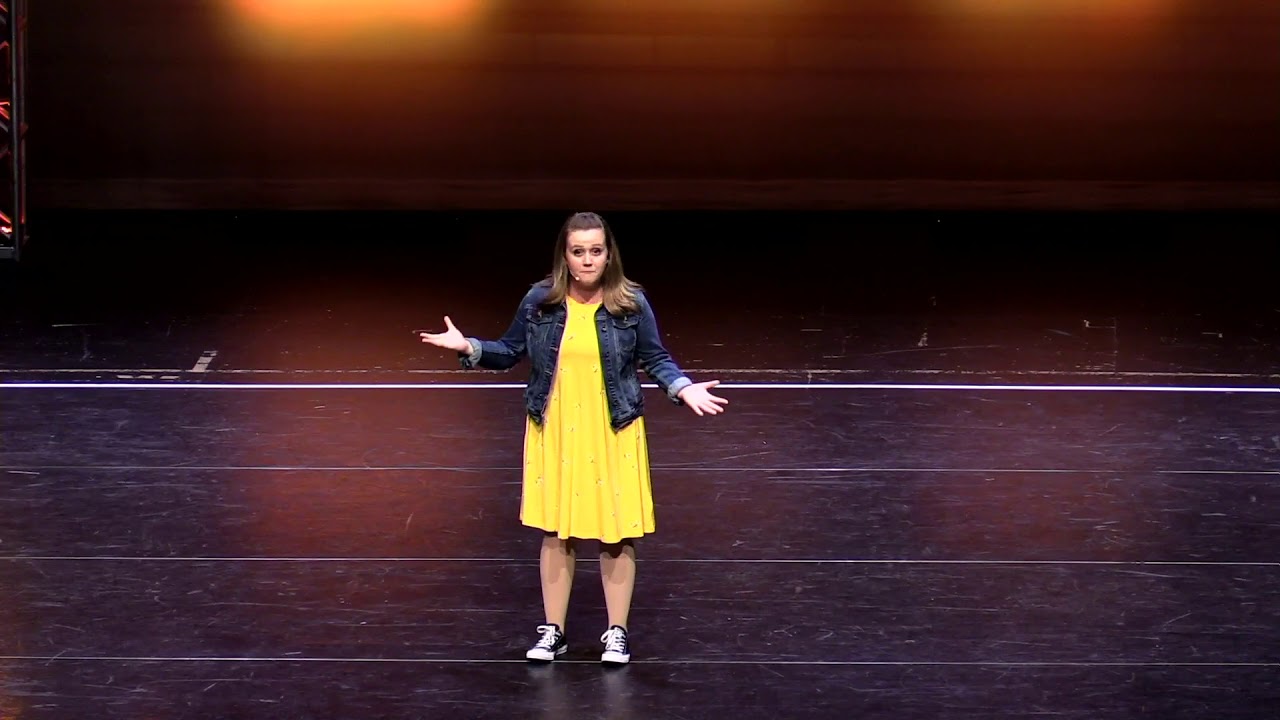 Dynamix Competition Team Member Kenzie Riddle performs Just Breathe ...