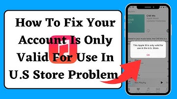 Fixed ✅ This Apple iD Is Only Valid For Use In The U.S Store (2023) | iOS 17 | iPad | iPhone